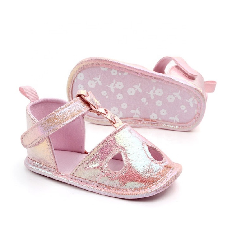 2021 latest designer inspired baby fashion bling shoes rope sandals