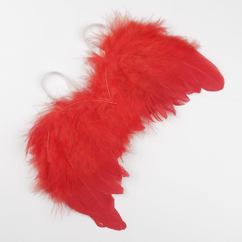 White Newborn Baby Feather Fairy Angel Wings Photography Props