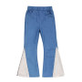 Fashion Trend  Baby Trousers Denim Bell-bottomed Gril Denim Pants