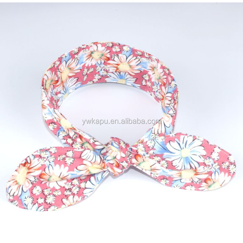Hot sale wholesale Flower Headband for Baby Girls, Lovely Polyester Toddler Headband, Newborn Headband
