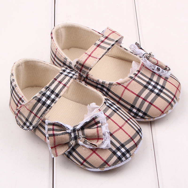 Wholesale Top Design Sweet New Born Baby Girl Shoes for Daily Wear