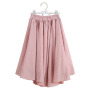 New Arrival Manufacturer Skirt Baby Girl Pink Plain Maxi Ruffles Single Layer Fashion Skirt