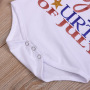Custom Newborn Infant Clothes Boutique Rompers Jumpsuit Set For Baby Boys Girls