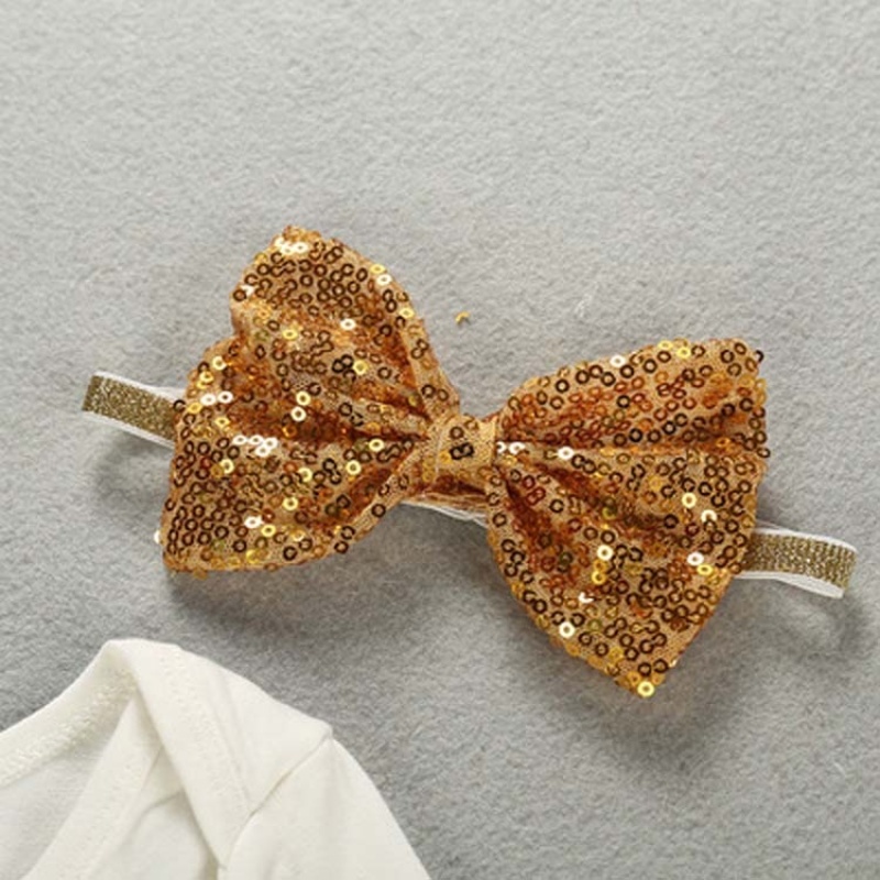 2021 thanksgiving day sequin bow headband mesh skirt romper girl babies clothing sets