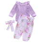 Wholesale Cheapest Trendy OEM Kids Wear Brand Name Clothes Children Plus Size Clothing For Baby Stock Lot