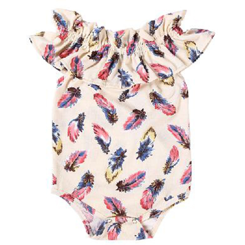 Latest Design Lovely Ruffle Flower Baby Girl Clothes Fashion New Style Kids Clothes
