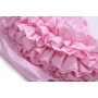 Lovely Pink Baby Girls Ruffle Bloomers Wholesale Baby Bloomers & Headband Set