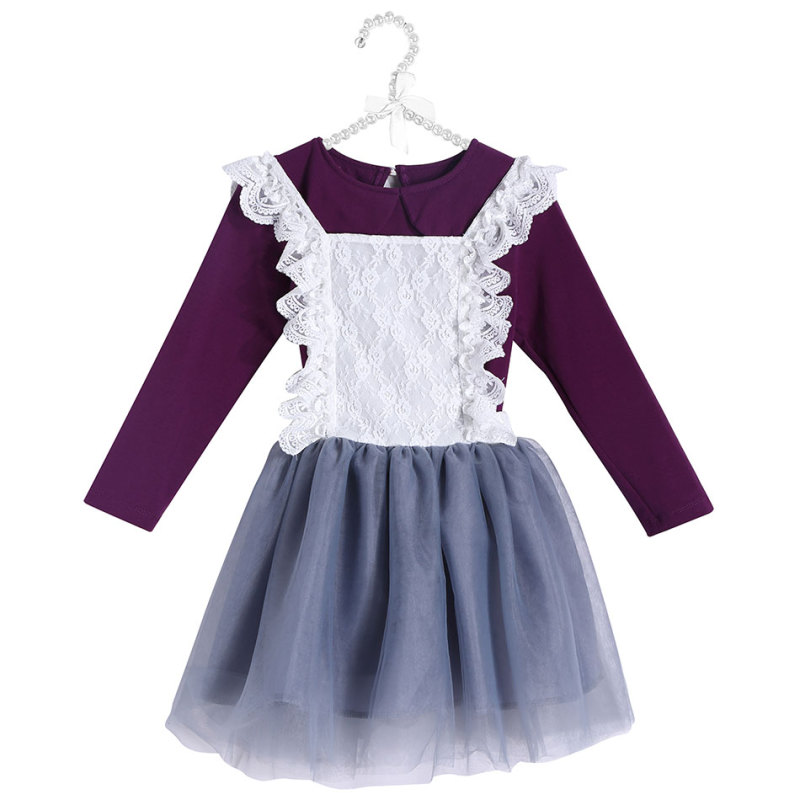Fashion Design Baby Girls Suspender Skirts And Long Sleeve Outfits Clothing Set