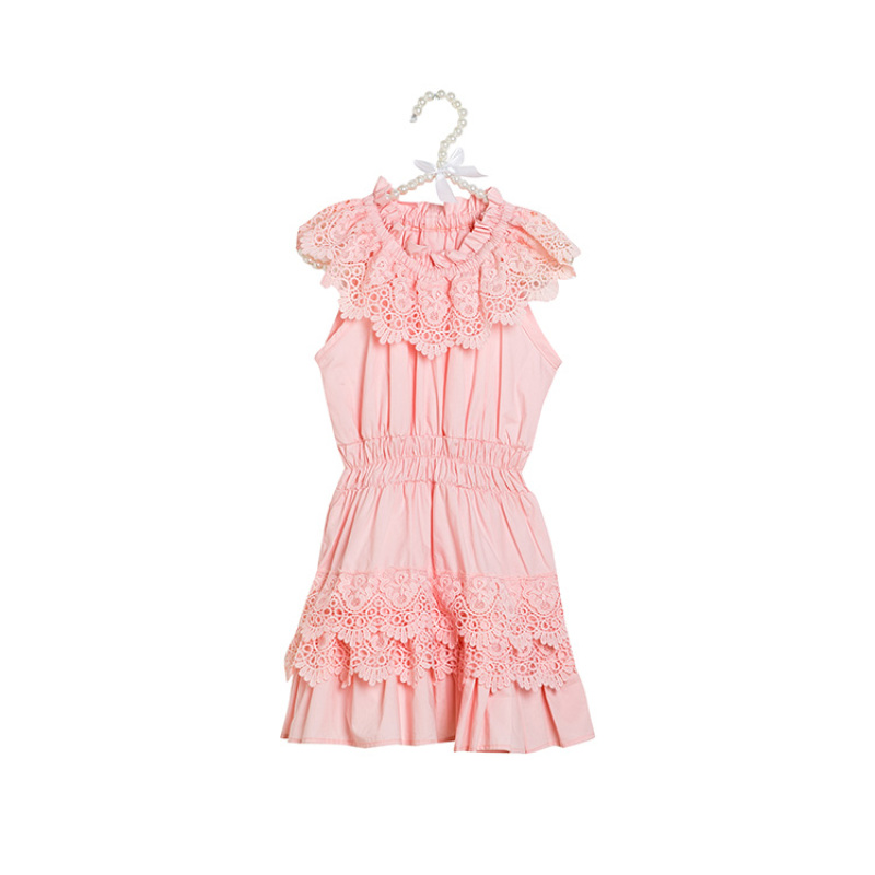 Wholesale Stylish Newborn Baby Boutique Clothes Birthday Holidays Dresses for Girls of 1 2 Year Old