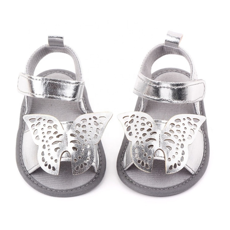 New Arrivals bling trendy butterfly shoes sandals