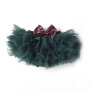 Wholesale sequin bowknot halloween black gauze comfortable infant baby diaper pants cotton
