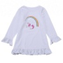 Wholesale Long Sleeve White Tunic Dress Girl 