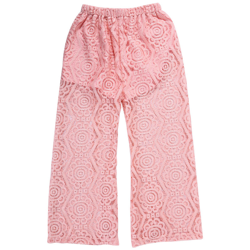 New Fashion Kids Girls Pretty White Lace pants