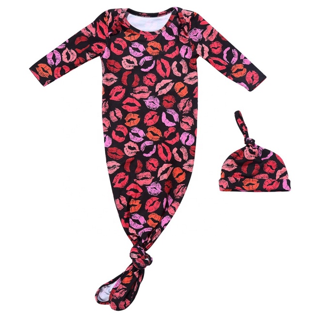 Baby Girls Footless One-piece Pajama Sets Wholesale
