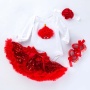 Wholesale High Quality Baby Boutique Girl Tutu Dress With Baby Shoes And Headband Outfit Set