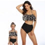 2021 high quality 2 piece sets women's designer child swimwear girl