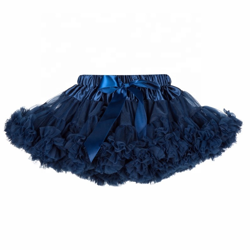 Kids Apparel Manufacturer Direct Selling Kids Girls Fluffy Tulle Fluffy Tutu Mini Skirt
