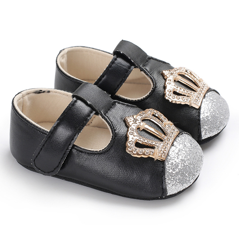 Custom High Quality Designer Newborn Baby Girls Flower Prints Shoes Prewalker for School