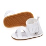 2021 newest trendy criss crossl tassel cover heel sandals