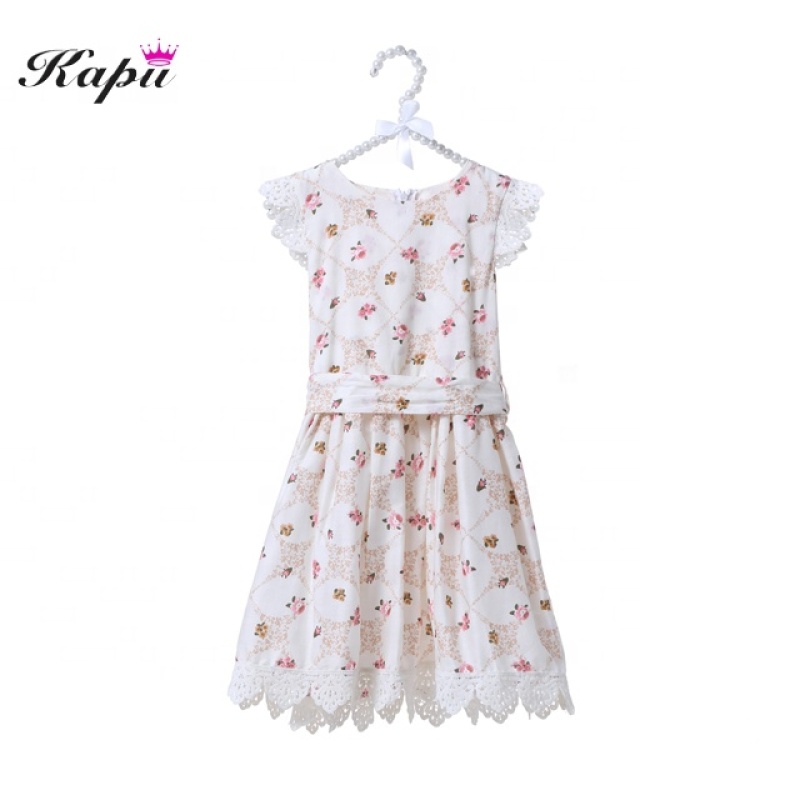 Wholesale Cute Classical Toddler Boutique Girl Dresses 