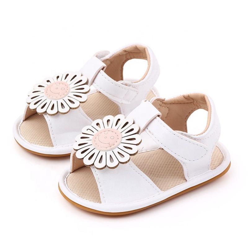 Latest style flat soft sole princess sandals
