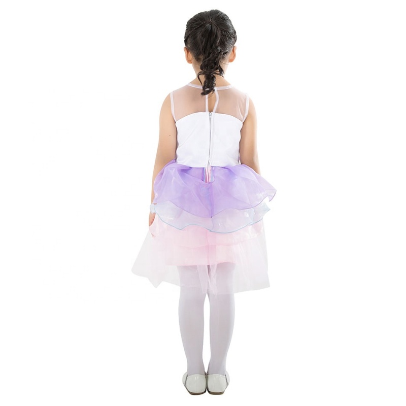 Wholesale Baby Girls Puffy Unicorn Princess Dress