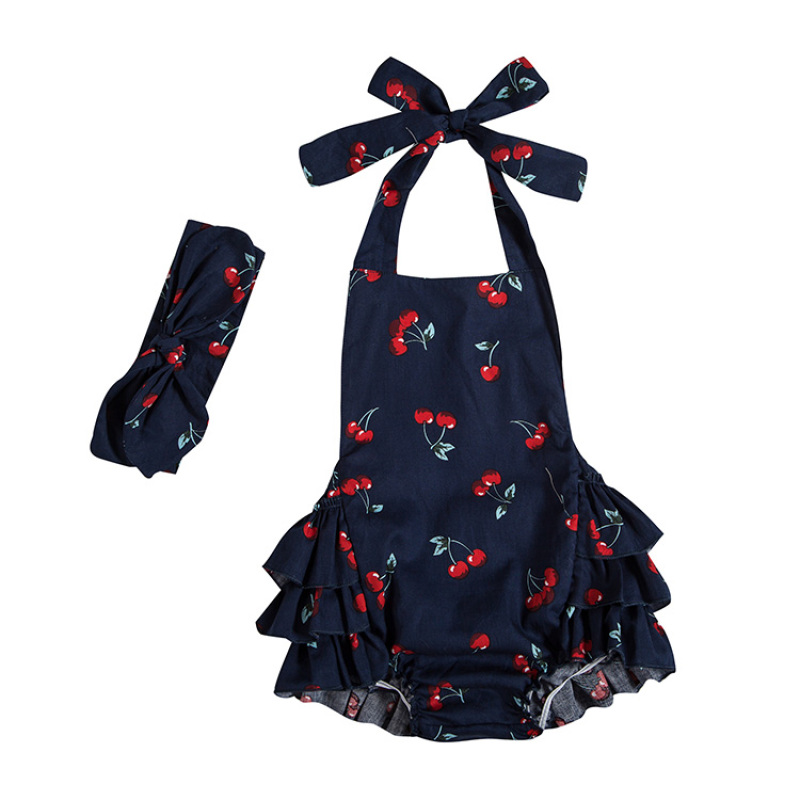 Wholesale Custom Preorder Buy Children's Boutique Girl Romper Dress Kids Import for 3 7 12 Year Old
