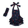 Wholesale Custom Preorder Buy Children's Boutique Girl Romper Dress Kids Import for 3 7 12 Year Old
