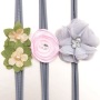 Hot Sale Baby Girl Hair Accessories Stretch Nylon Flower Headband