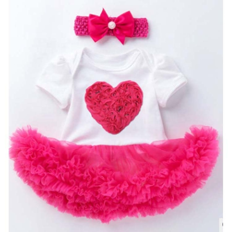 Wholesale Little Girl Birthday Smash Cake Tutu Dress With Headband