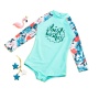 Hot sale 1 piece blue bodysuit exclusive omg swimwear