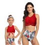 USA black pink white sexy cute woman matching customised swimsuits
