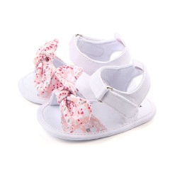 2021 new design summer cute baby girl soft sole buckle strap bow sandals