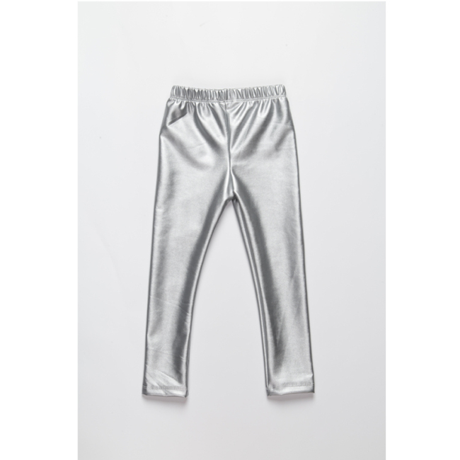 Comfortable multi color kids leather pants baby girl leather leggings