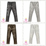 Top selling kids autumn winter pants girl's PU leather leggings sequin leggings