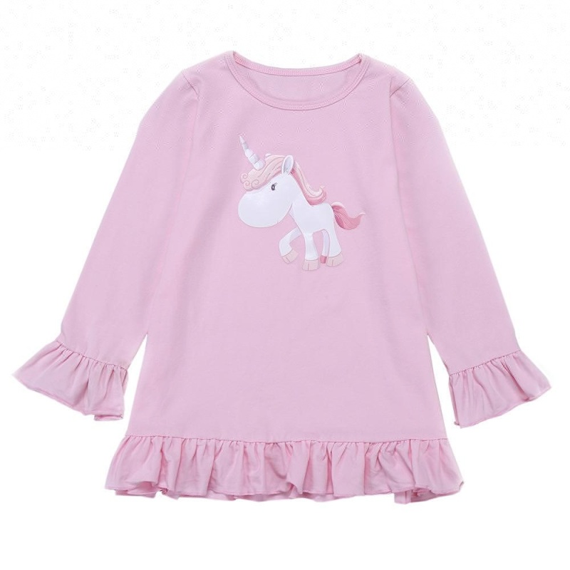 Wholesale Long Sleeve White Tunic Dress Girl 