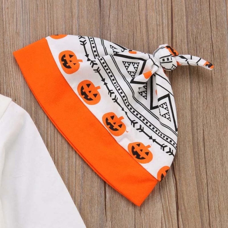 Halloween 2021 cute baby long sleeve pants newborn rompers set