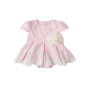 Wholesale Custom Colorful Pretty Children Boutique Clothing Kids Girls Casual Knit Dresses Size 4 6 12 16