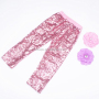 New Design Children Girl Pants White Sequin Leggings For Kids