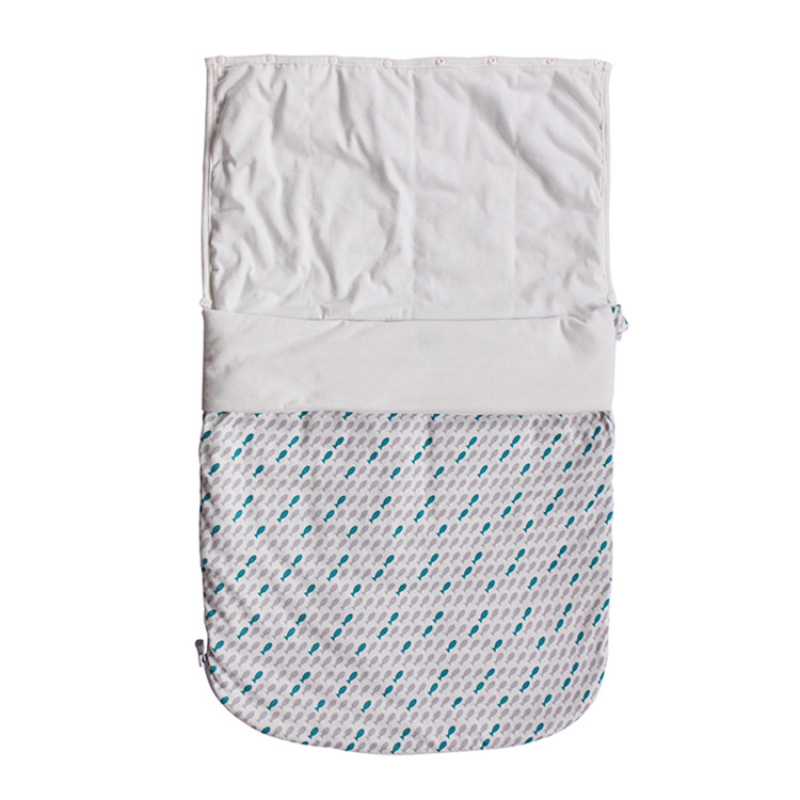 Manufacture super soft cotton breathable muslin newborn baby winter warm swaddle bag blanket