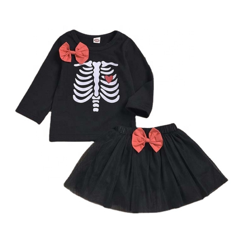 2021 fall infant halloween costumes black dress baby boutique clothing