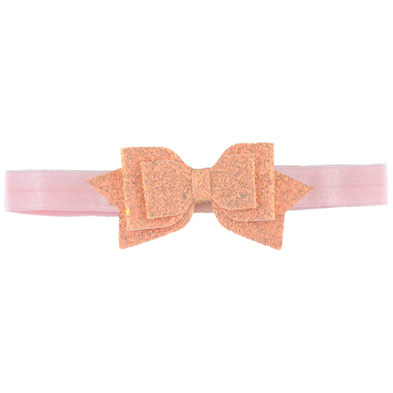 New Baby Sequin Bow Headband With Various Colors