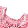 Wholesale price custom  toddler winter baby girl birthday romper clothes