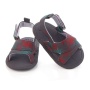 New Fashionable grey custom printed shoes baby girl sandals