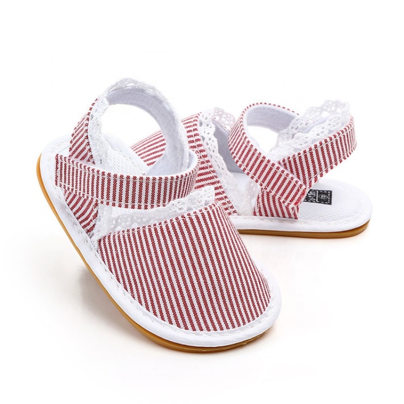 2021 cute newborn breathable baby shoes cotton sandals
