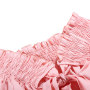 High  Quality Fashion  Baby Girl Summer Clothes Wholesale Bow Knot Smocking Children Top For Girl