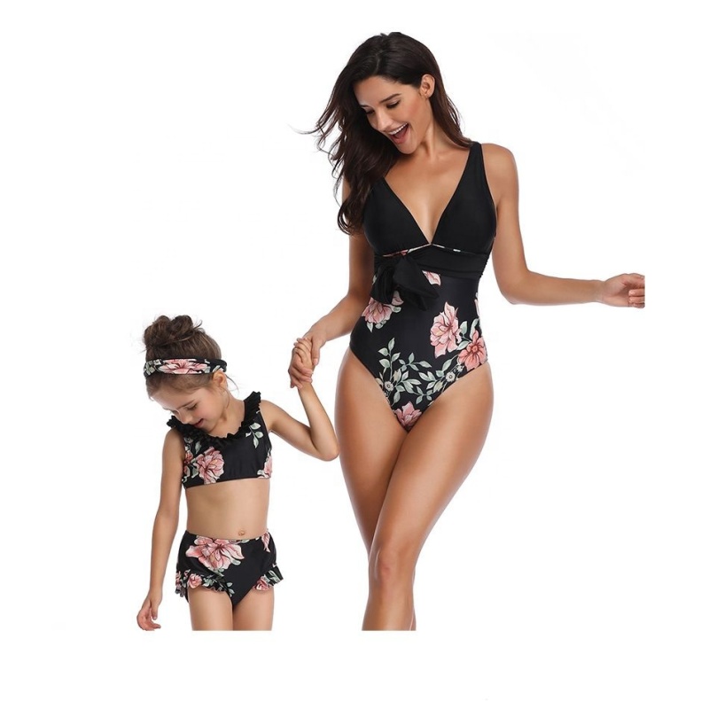 2021 sexy high waist swimming wear beach red black white two piece swimwear