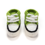 wholesale lovely sneaker pattern handmade crochet baby girl shoes
