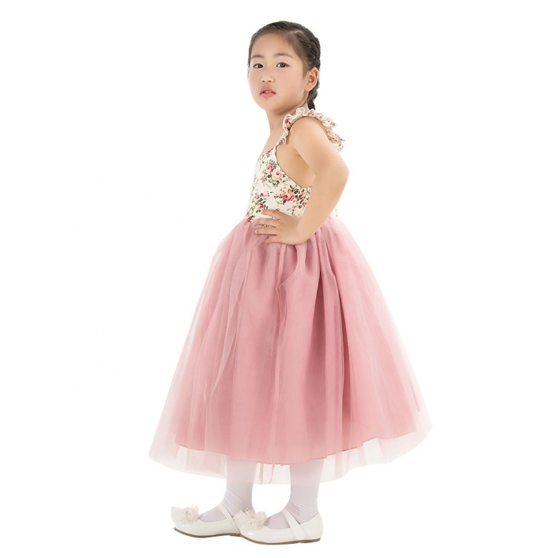 Custom Latest Children Frocks Design Kid Evening Party Clothes Dresses For Girls
