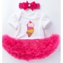 Wholesale Little Girl Birthday Smash Cake Tutu Dress With Headband